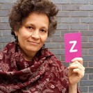 Sita Brand holding the letter Z