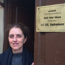 Sr Carol at the Monastic Community of Dier Mar Musa