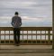 Man looking out at the sea